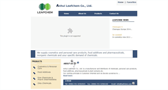 Desktop Screenshot of leafchem.com